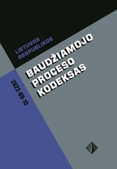 Lietuvos Respublikos baudžiamojo proceso kodeksas цена и информация | Книги по социальным наукам | pigu.lt