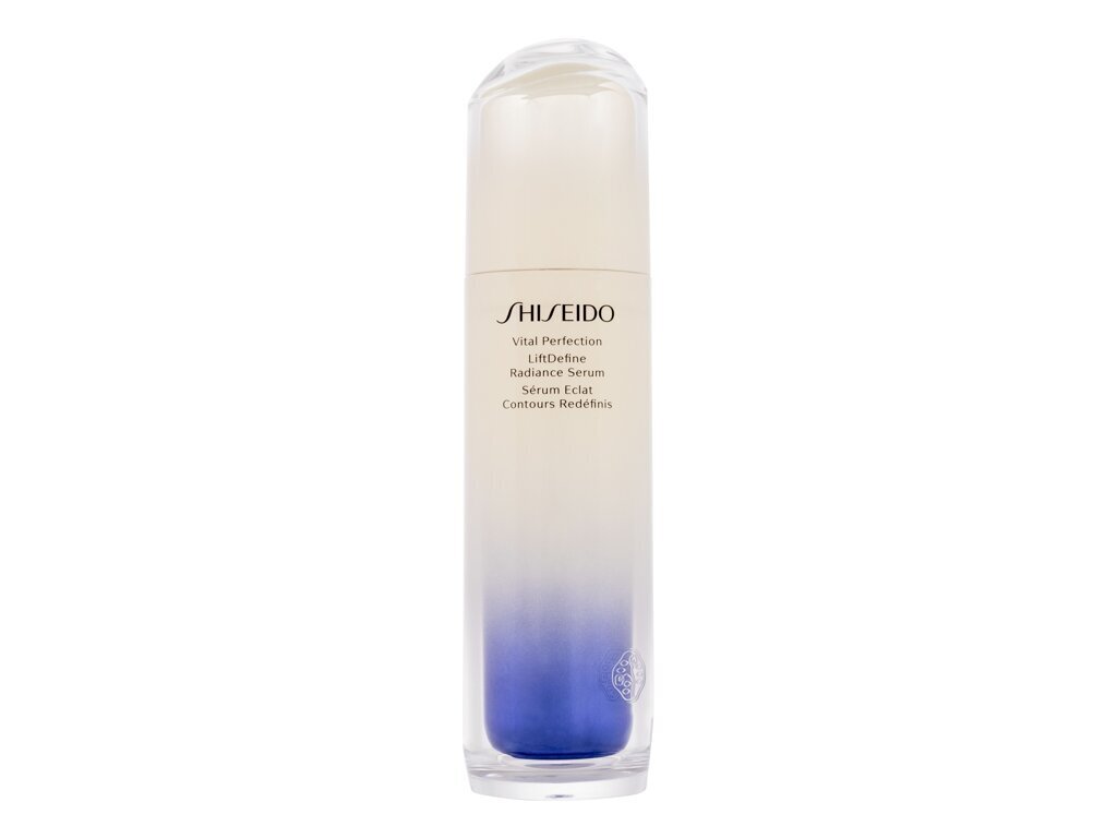 Veido ir kaklo serumas Shiseido LiftDefine Radiance, 80 ml kaina ir informacija | Veido aliejai, serumai | pigu.lt