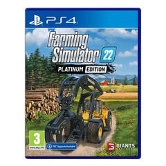 PS4 Farming Simulator 22 Platinum Edition kaina ir informacija | Kompiuteriniai žaidimai | pigu.lt