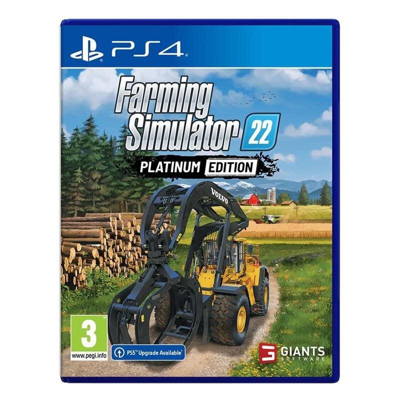 PS4 Farming Simulator 22 Platinum Edition цена и информация | Kompiuteriniai žaidimai | pigu.lt