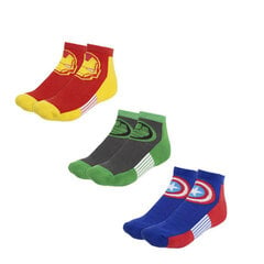 Носки Marvel Унисекс 3 пар Разноцветный цена и информация | Мужские носки | pigu.lt
