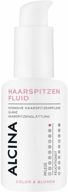 Drėkinamasis fluidas plaukų galiukams Alcina Color & Blond Hair Tip Fluid, 30 ml kaina ir informacija | Priemonės plaukų stiprinimui | pigu.lt