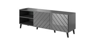 TV spintelė Cama Meble Abeto, 150x42x52 cm, pilka цена и информация | Тумбы под телевизор | pigu.lt