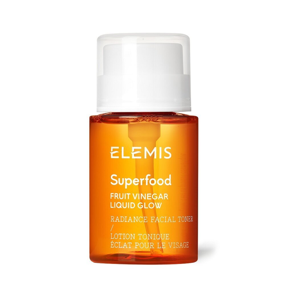 Šviesinantis tonikas Elemis Superfood Fruit Vinegar Liquid Glow, 145ml цена и информация | Veido prausikliai, valikliai | pigu.lt