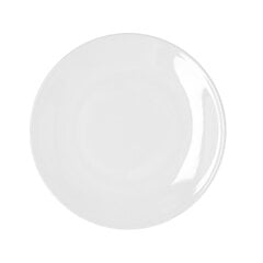 Тарелка Bidasoa Glacial Coupe, белая (25 см) (6 шт.) цена и информация | Посуда, тарелки, обеденные сервизы | pigu.lt