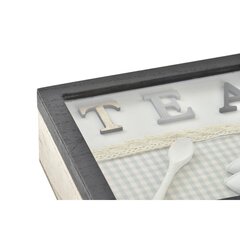DKD Home Decor dėžutė arbatai, 1 vnt. kaina ir informacija | Maisto saugojimo  indai | pigu.lt