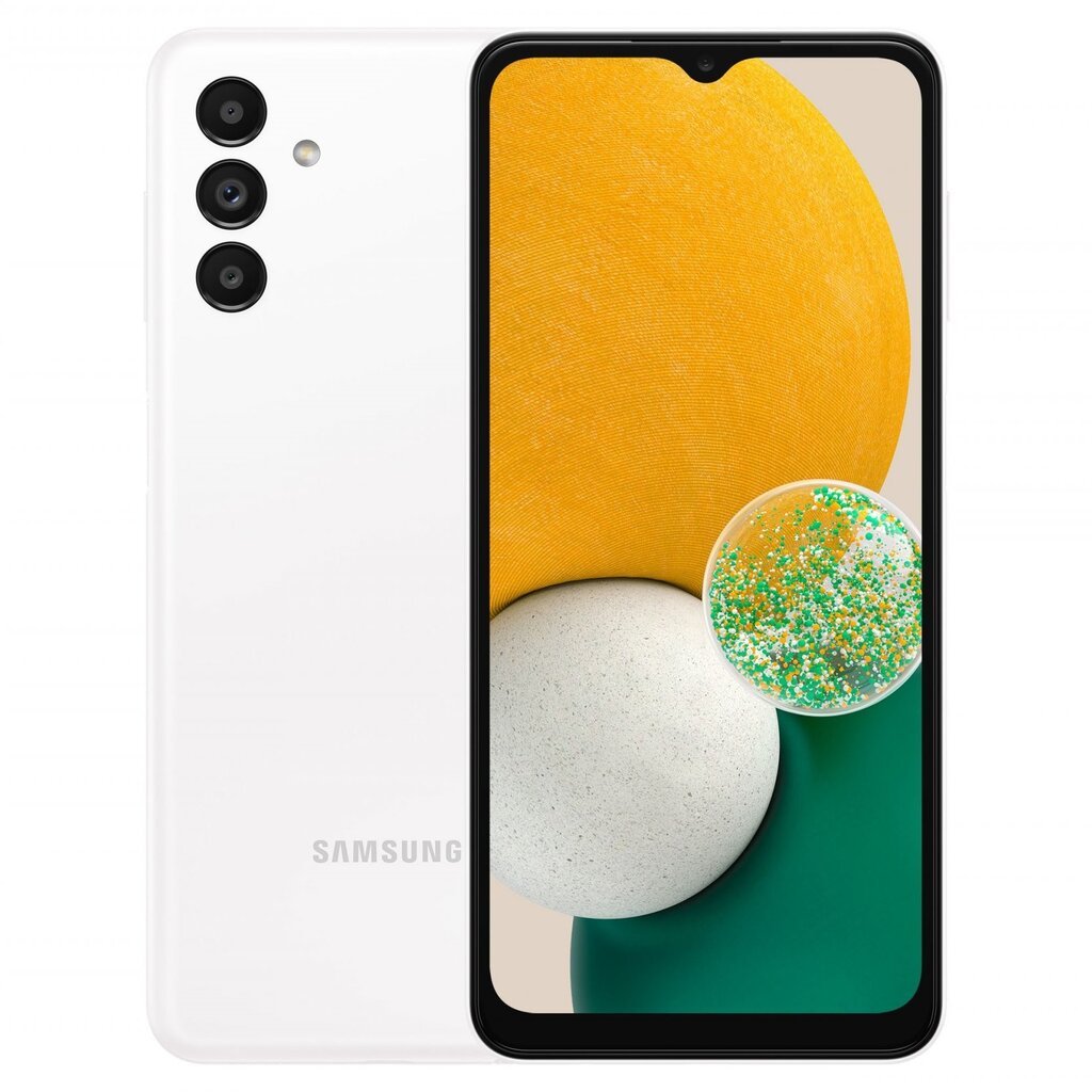 Samsung Galaxy A13 5G 4/128GB Dual SIM SM-A136BZWVEUE White kaina ir informacija | Mobilieji telefonai | pigu.lt