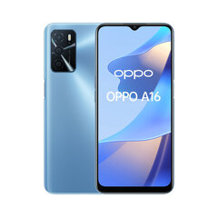 Смартфоны Oppo A16 3GB 32GB Синий 6.52&quot; цена и информация | Мобильные телефоны | pigu.lt