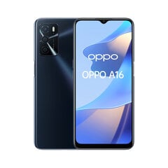 Смартфоны Oppo A16 3GB 32GB Чёрный 6.52&quot; цена и информация | Мобильные телефоны | pigu.lt