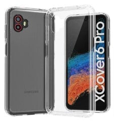 Прочный силиконовый чехол Fusion Ultra Back Case 2 мм, для Samsung G736 Galaxy Xcover 6 Pro, прозрачный цена и информация | Чехлы для телефонов | pigu.lt