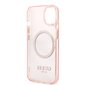 Guess Translucent MagSafe Compatible Case, skirtas iPhone 13, rožinis kaina ir informacija | Telefono dėklai | pigu.lt