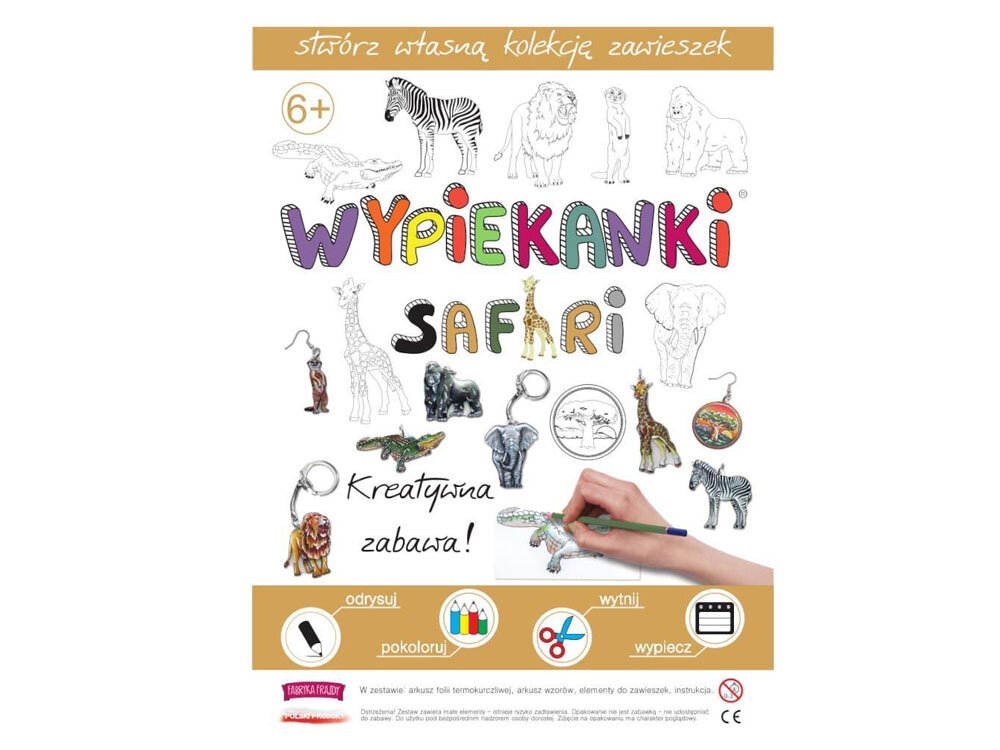 Kūrybinis rinkinys Bake off Safari kaina ir informacija | Lavinamieji žaislai | pigu.lt