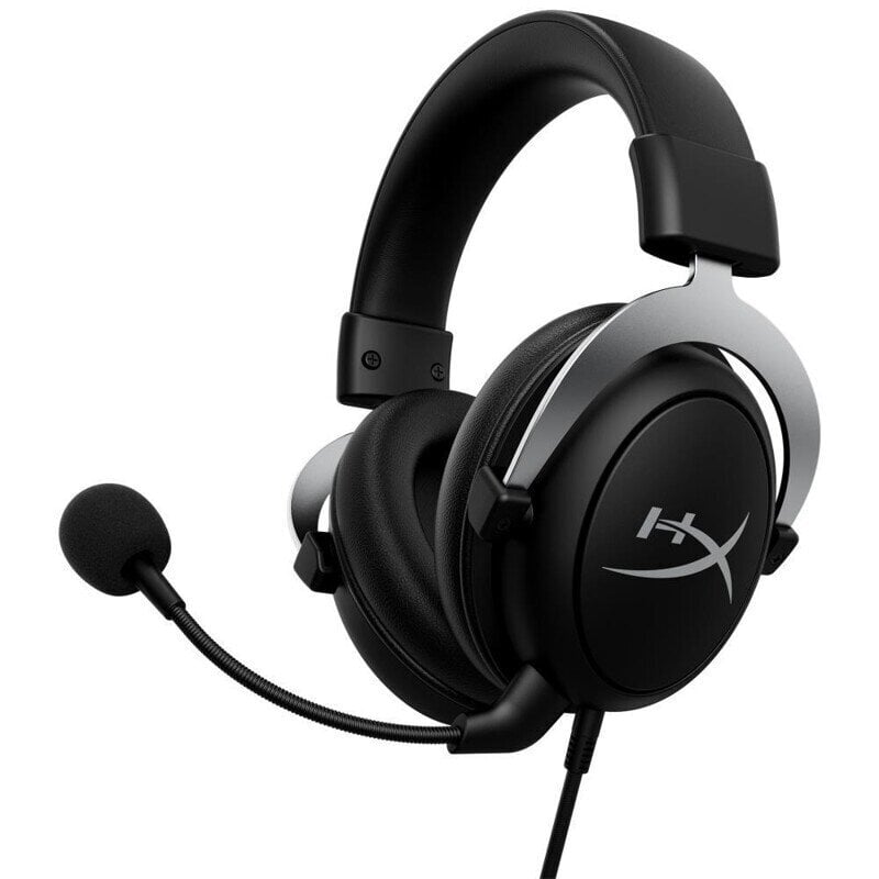 HyperX CloudX Xbox HHSC2-CG-SL/G Black/Silver kaina ir informacija | Ausinės | pigu.lt