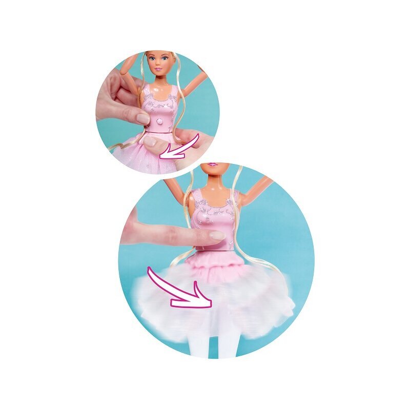 Šokanti balerina Simba Steffi Love kaina ir informacija | Žaislai mergaitėms | pigu.lt