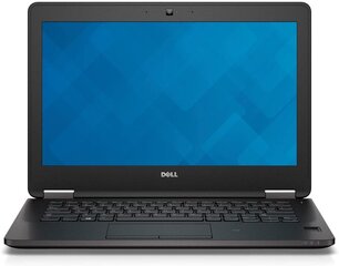 Dell Latitude 12 E7270 12.5", Core i5-6300U, 8GB, 256GB SSD, WIN 10 Pro, juodas, klasė B kaina ir informacija | Nešiojami kompiuteriai | pigu.lt