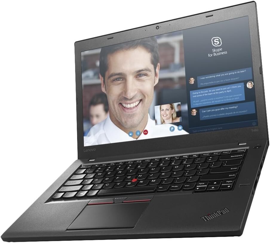 Lenovo ThinkPad T460 14", Intel Core i5-6300U, 8GB, 256GB SSD, WIN 10 Pro, Juodas цена и информация | Nešiojami kompiuteriai | pigu.lt