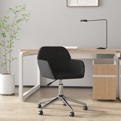Вращающееся офисное кресло, черный цена и информация | Офисные кресла | pigu.lt