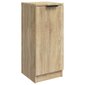 Šoninė spintelė, ąžuolo spalvos, 30x30x70cm, apdirbta mediena цена и информация | Svetainės spintelės | pigu.lt