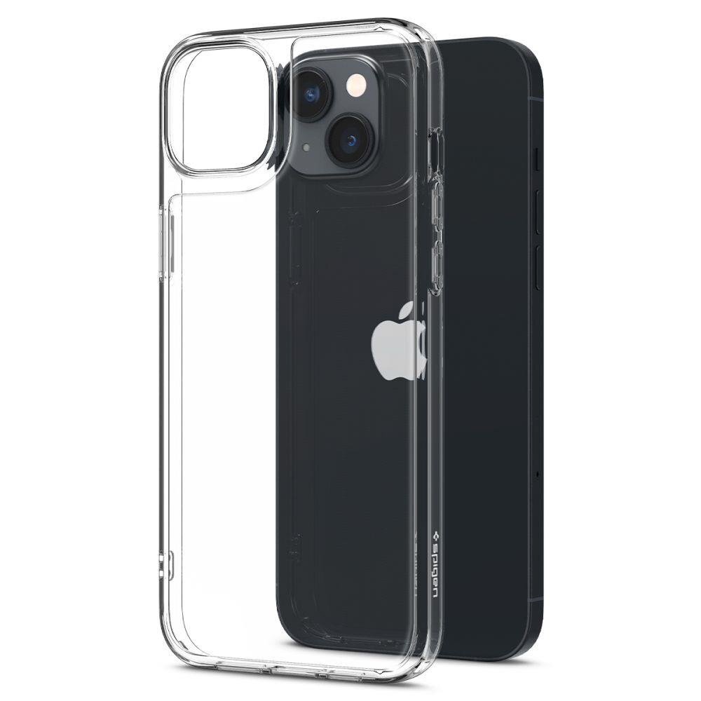 Spigen Quartz Hybrid iPhone 14 Crystal Clear kaina ir informacija | Telefono dėklai | pigu.lt