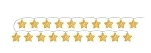 LED Kalėdų eglutės žibintai Golden Stars 391020 цена и информация | Рождественское украшение CA1031, 10 см | pigu.lt