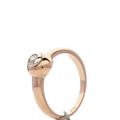 Auksinis žiedas moterims su briliantu kaina ir informacija | Žiedai | pigu.lt