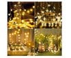 LED Kalėdų eglutės žibintai Snaigės kaina ir informacija | Kalėdinės dekoracijos | pigu.lt