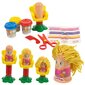Plastilino rinkinys Creative Kids Plaukų stilistas kaina ir informacija | Lavinamieji žaislai | pigu.lt