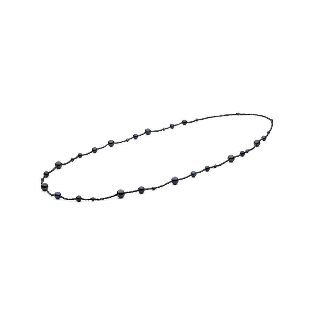 Vėrinys su perlais ir špineliais 0008466902790 kaina ir informacija | Kaklo papuošalai | pigu.lt