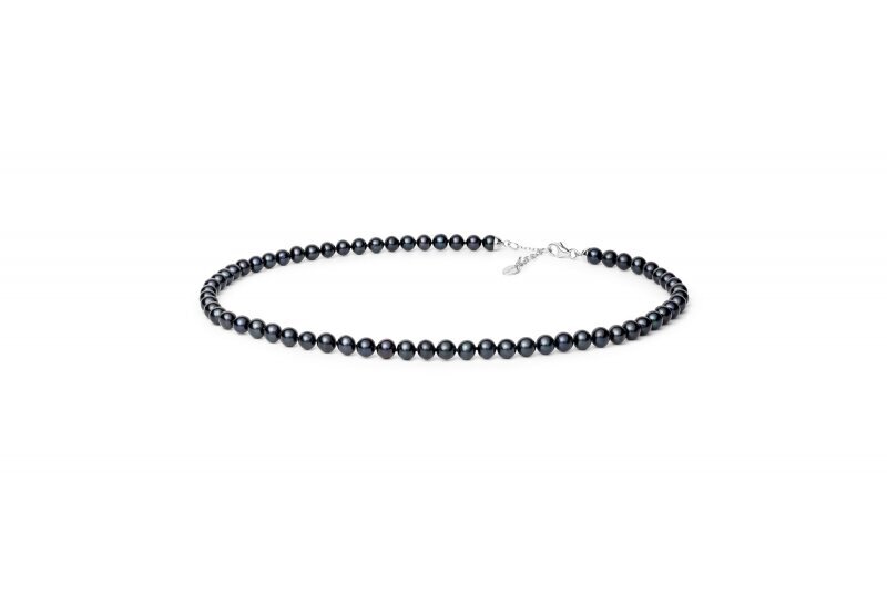 Perlų vėrinys moterims su sidabru цена и информация | Kaklo papuošalai | pigu.lt
