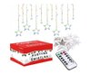 LED užuolaida su nuotolinio valdymo pulteliu (CD002-138) kaina ir informacija | Kalėdinės dekoracijos | pigu.lt