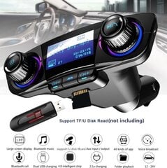 BT06 Automobilio siųstuvas, FM moduliatorius, automobilinis rinkinys laisvų rankų įranga, MP3 kaina ir informacija | FM moduliatoriai | pigu.lt