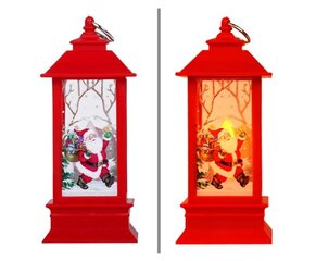 LED kalėdinis žibintas XB-001 RED kaina ir informacija | Kalėdinės dekoracijos | pigu.lt