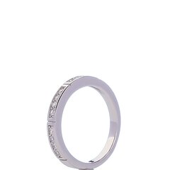 Sidabrinis žiedas moterims su cirkoniais 0006068400280 kaina ir informacija | Žiedai | pigu.lt