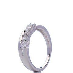 Sidabrinis žiedas moterims su cirkoniais 0007169200300 kaina ir informacija | Žiedai | pigu.lt