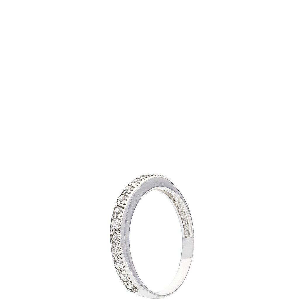 Sidabrinis žiedas moterims su cirkoniais 0008613400160 kaina ir informacija | Žiedai | pigu.lt