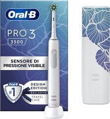 Электрическая зубная щетка Oral-B PRO 3500 цена и информация | Электрические зубные щетки | pigu.lt