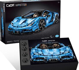 Машина CaDA Master 770-4 Super car C61041W, 3842 д. цена и информация | Конструкторы и кубики | pigu.lt