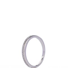 Sidabrinis žiedas moterims su cirkoniais 0006487400240 kaina ir informacija | Žiedai | pigu.lt