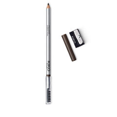 Antakių pieštukas Kiko Milano Precision Eyebrow Pencil, 01 Blackhaired kaina ir informacija | Antakių dažai, pieštukai | pigu.lt