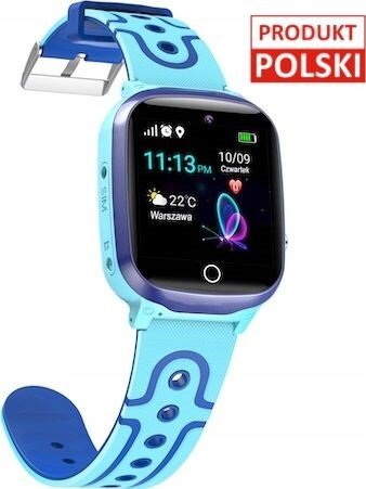 GoGPS Smartwatch K17 Blue kaina ir informacija | Išmanieji laikrodžiai (smartwatch) | pigu.lt