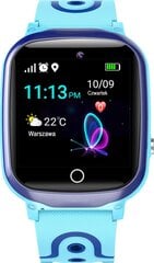 GoGPS Smartwatch K17 Blue kaina ir informacija | Išmanieji laikrodžiai (smartwatch) | pigu.lt
