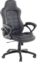 Офисный стул Beliani Prince, черный/коричневый цена и информация | Офисные кресла | pigu.lt