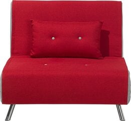 Sofa-lova Beliani Farris, raudona kaina ir informacija | Sofos | pigu.lt