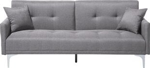Sofa-lova Beliani Lucan, pilka kaina ir informacija | Sofos | pigu.lt