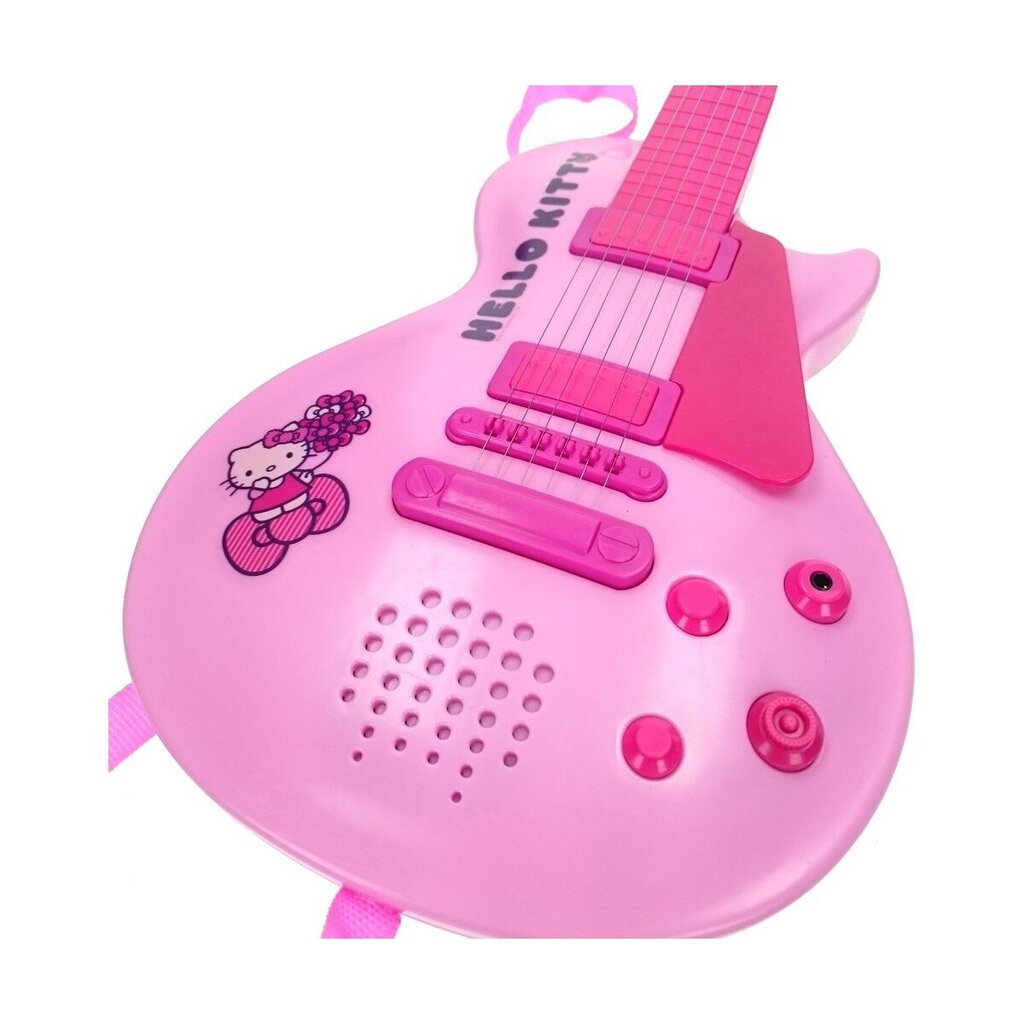 Kūdikių gitara Hello Kitty Mikrofona, rožinė, elektronika цена и информация | Lavinamieji žaislai | pigu.lt