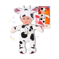 Кукла Reig со звуком Корова, 25 см цена и информация | Игрушки для девочек | pigu.lt