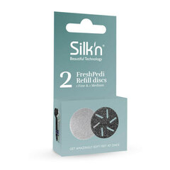 Скребковые диски для ножного скребка Silk'n FreshPedi Soft&Medium (2 шт.) цена и информация | Аксессуары к товарам для красоты | pigu.lt