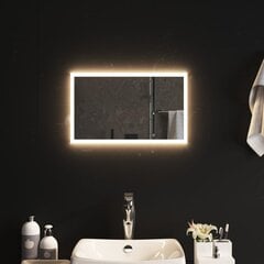 Vonios kambario LED veidrodis, 50x30cm kaina ir informacija | Veidrodžiai | pigu.lt