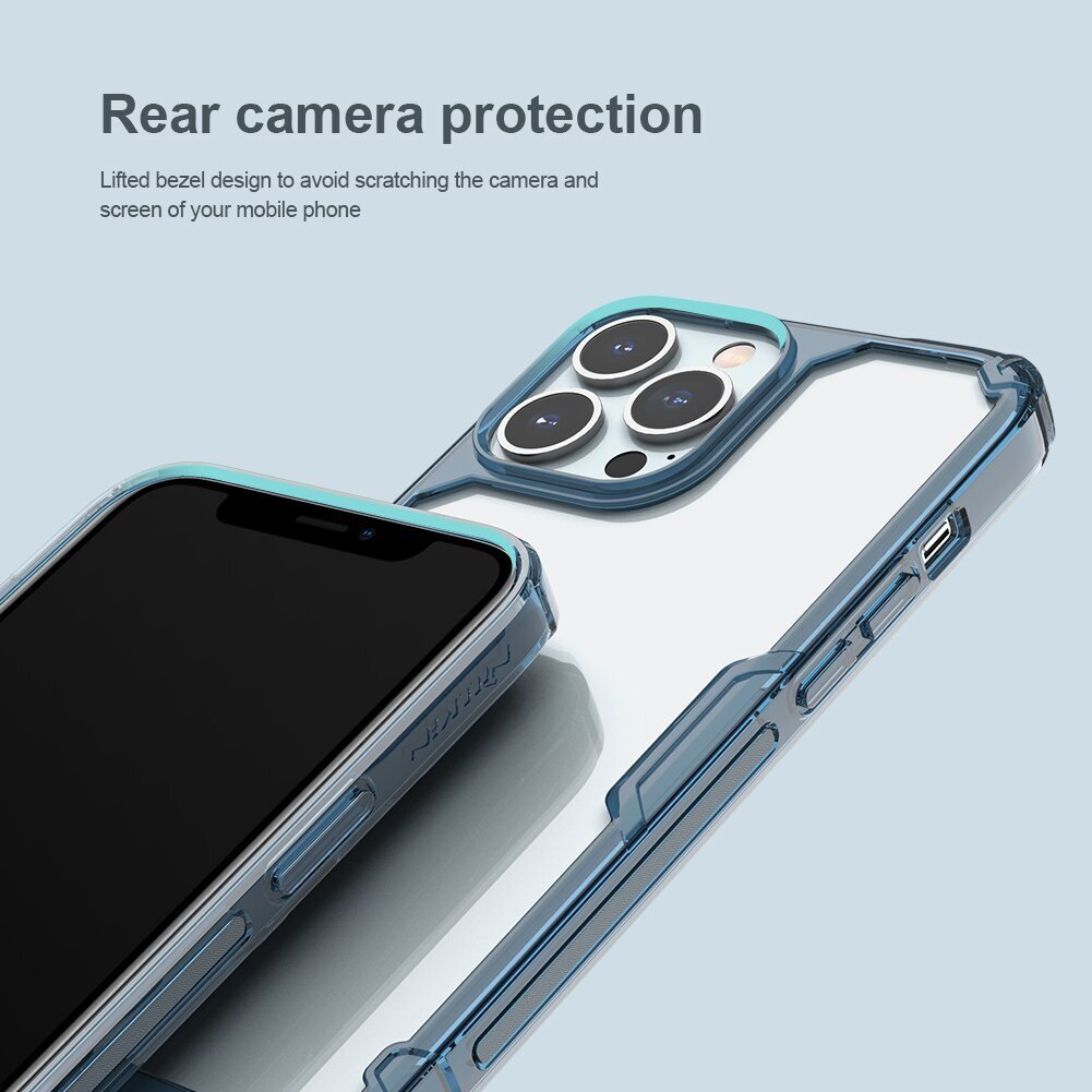 Nillkin Nature TPU PRO Cover skirtas Apple iPhone 14 Pro, skaidrus цена и информация | Telefono dėklai | pigu.lt