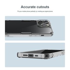 Nillkin Nature TPU PRO Cover for Apple iPhone 14 Pro Max Transparent цена и информация | Чехлы для телефонов | pigu.lt